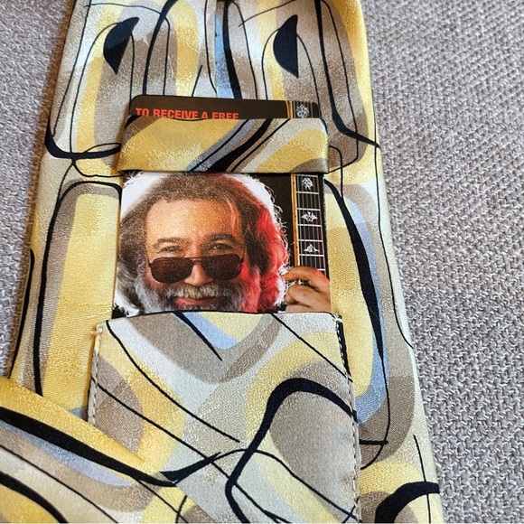 NWT J. Garcia Arches Limited Edition 2007 Silk Men’s Tie Grateful Dead Office - Picture 7 of 11
